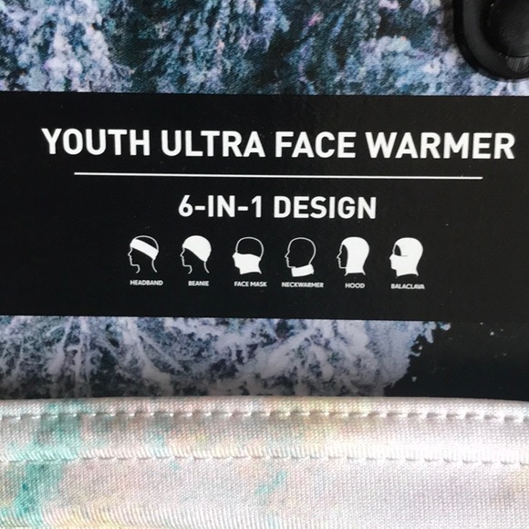 686 NWT Ultra Facewarmer - Waterfall Design - Picture 3 of 3